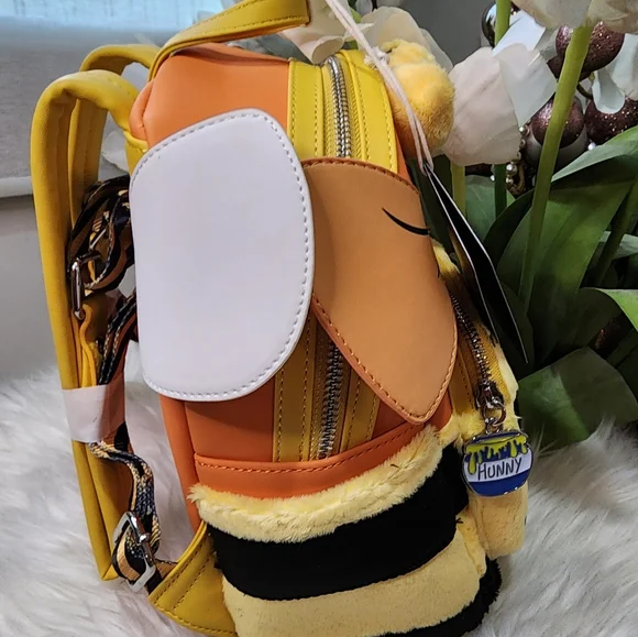 Disney Winnie the Pooh Heffalump Heffabee Cosplay Mini Backpack new - Picture 6 of 7